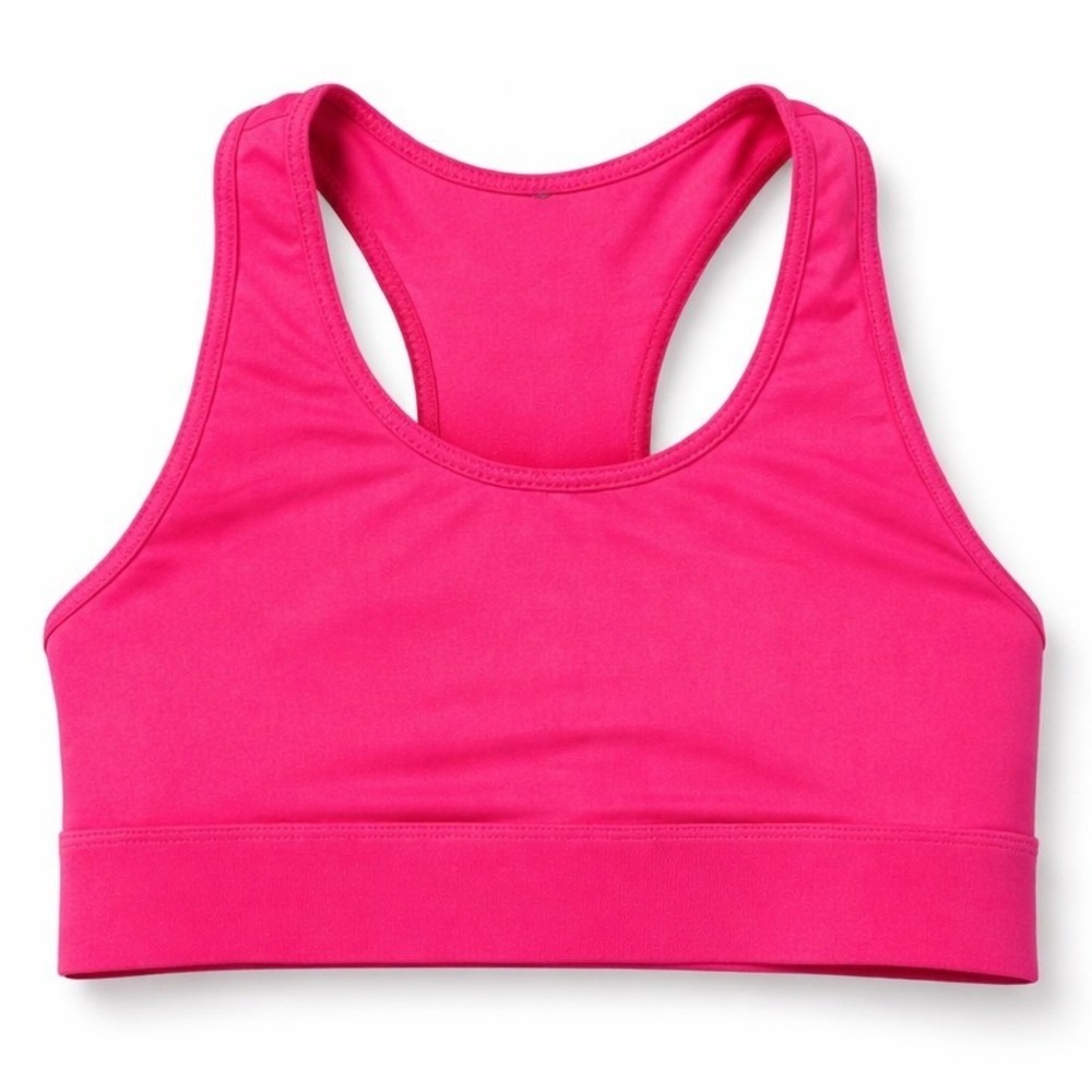 Fabletics Pink Racerback Sports Bra Mesh‎ Back Medium Support Gym Yoga Womens